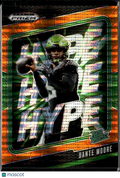 Dante Moore 2025 Panini Prizm Draft Picks Hype Orange /75 UCLA Bruins