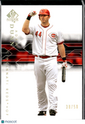 Adam Dunn 2008 SP Authentic GOLD 38/50 #25 Cincinnati Reds