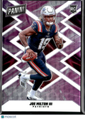 Joe Milton III 2024 Panini Black Friday Rookie RC 73/99 New England Patriots