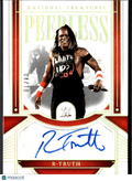 R-Truth 2024 National Treasures WWE Peerless Auto Autograph GOLD 4/10 RAW