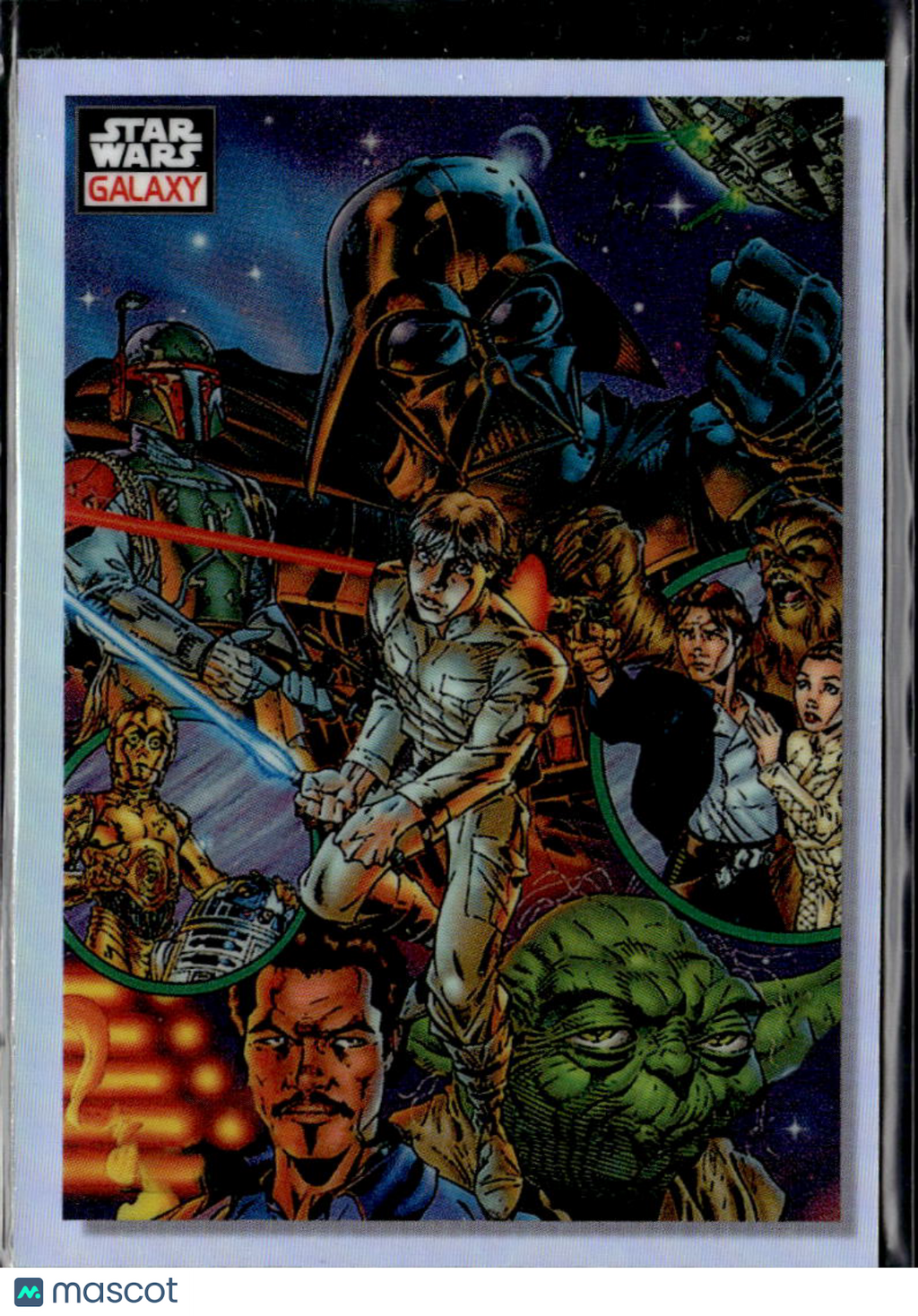 The Star Wars Saga 2023 Topps Star Wars Galaxy REFRACTOR #40
