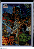 The Star Wars Saga 2023 Topps Star Wars Galaxy REFRACTOR #40