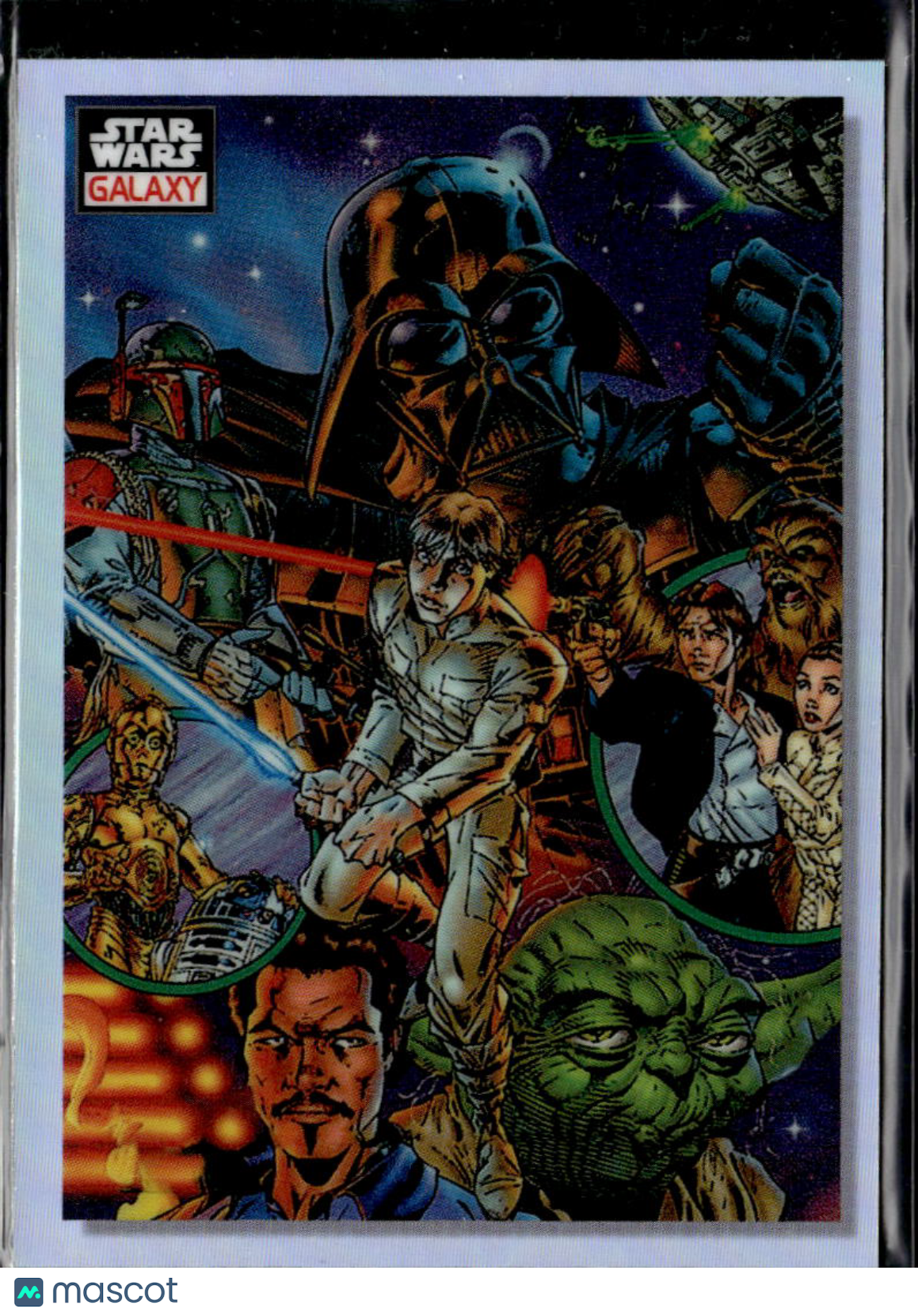 The Star Wars Saga 2023 Topps Star Wars Galaxy REFRACTOR #40