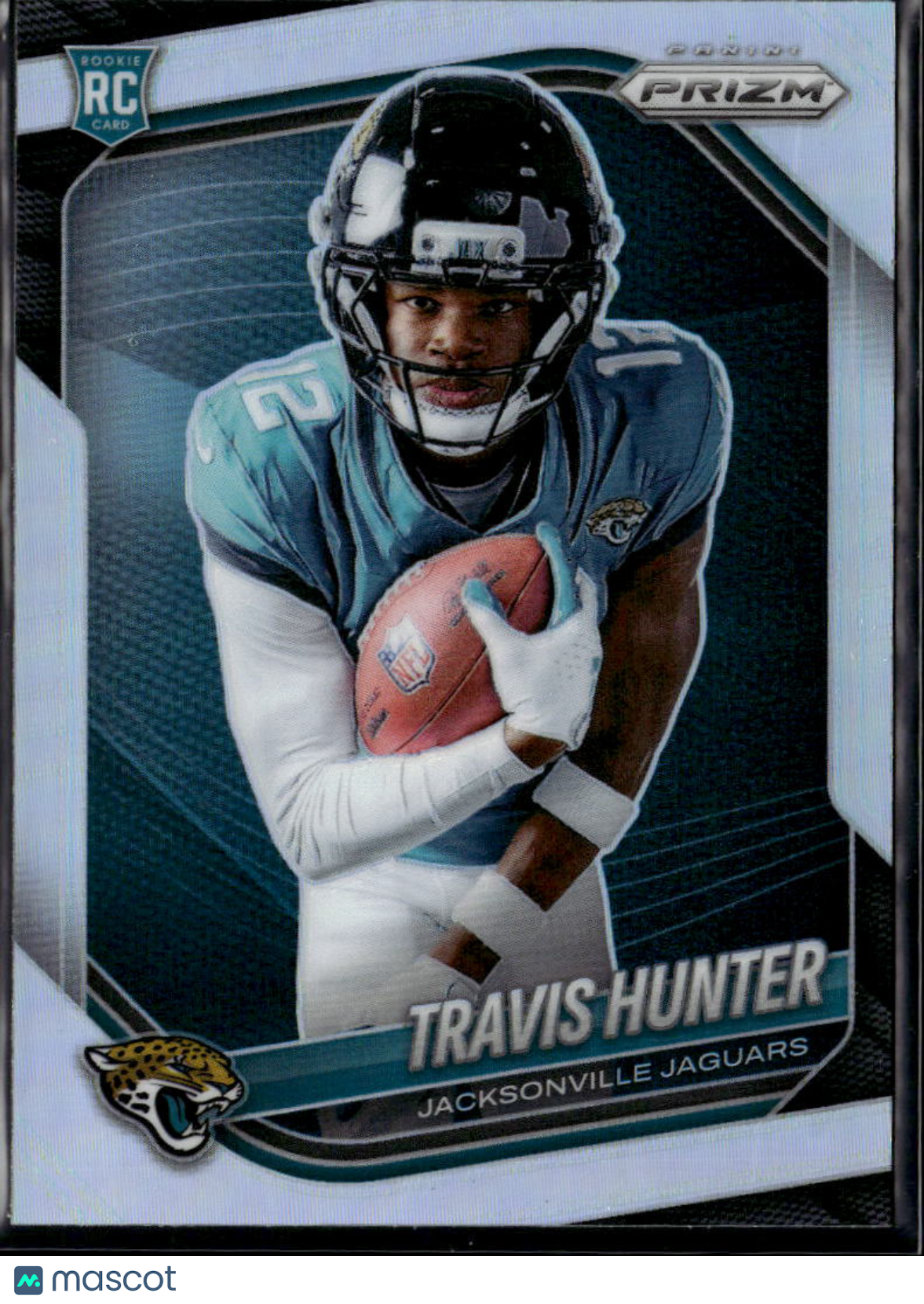 Travis Hunter 2025 Prizm Variation Silver Prizm RC Jacksonville Jaguars