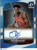 OG Anunoby 2017-18 Optic Rated Rookie Auto Autograph HOLO RC Toronto Raptors