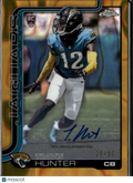 Travis Hunter 2025 Topps Chrome Variation Auto Autograph RC GOLD 20/50 Jaguars