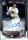 Tate Southisene 2025 Bowman Chrome 1st Auto Autograph Atlanta Braves