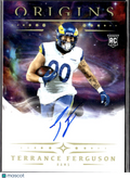 Terrance Ferguson 2025 Origins Auto Autograph RC Los Angeles Rams