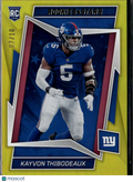 Kayvon Thibodeaux 2022 Rookies & Stars GOLD Rookie RC 7/10 New York Giants