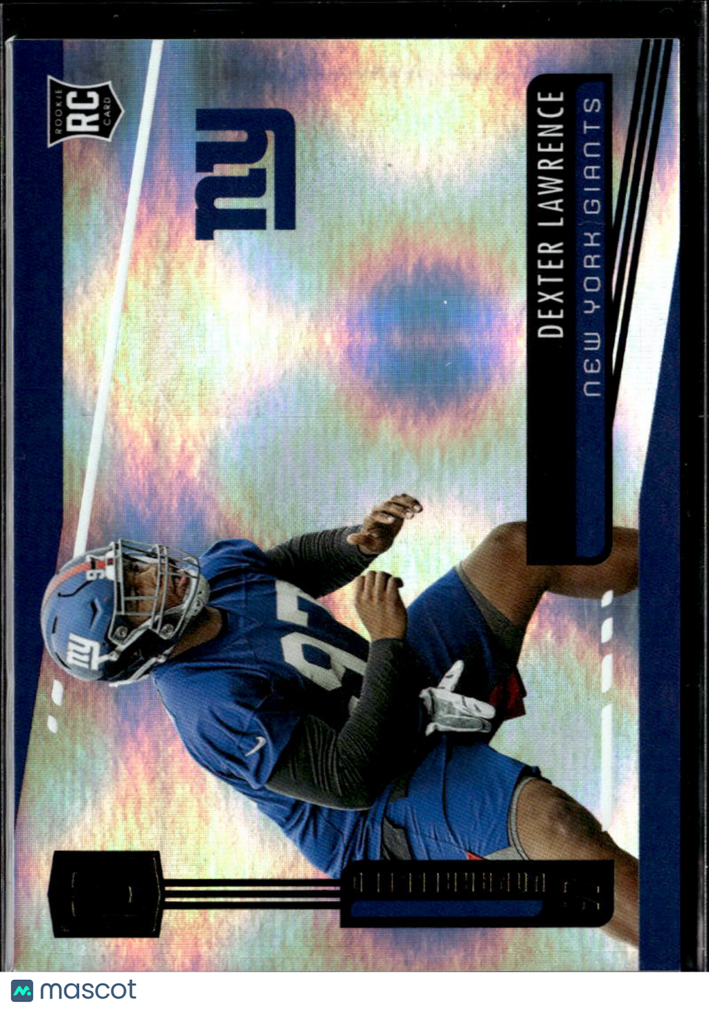 Dexter Lawrence 2019 Unparalleled Infinite Rookie RC 62/150 New York Giants