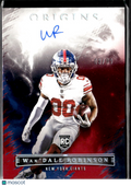 Wan'Dale Robinson 2022 Origins Auto Autograph RC Red 8/99 New York Giants