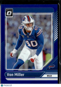 Von Miller 2024 Optic Blue Prizm 144/199 Buffalo Bills