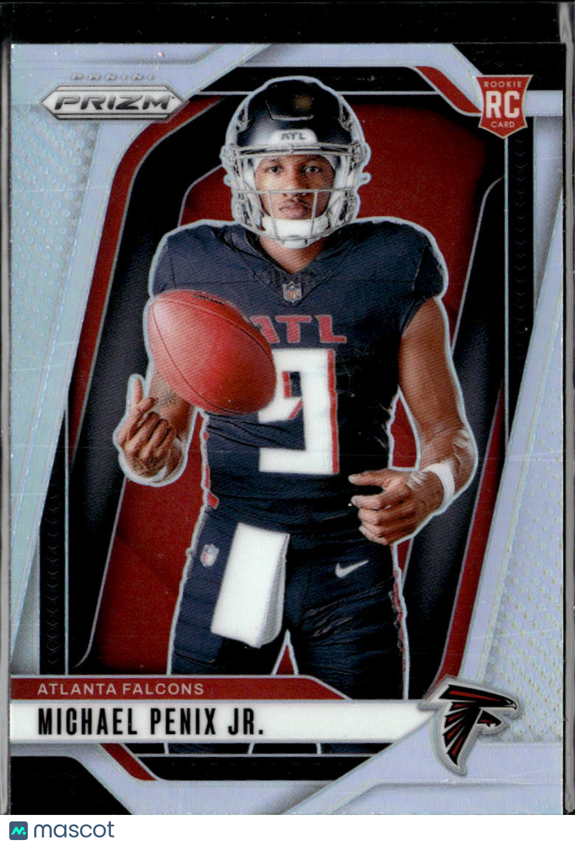 Michael Penix Jr. 2024 Prizm Variation Silver Prizm Rookie RC Atlanta Falcons