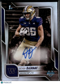 Decker DeGraaf 2025 Bowman Chrome Auto Autograph /299 Washington Huskies