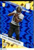 Darnell Washington 2023 Elite Blue Status Rookie RC 27/625 Pittsburgh Steelers