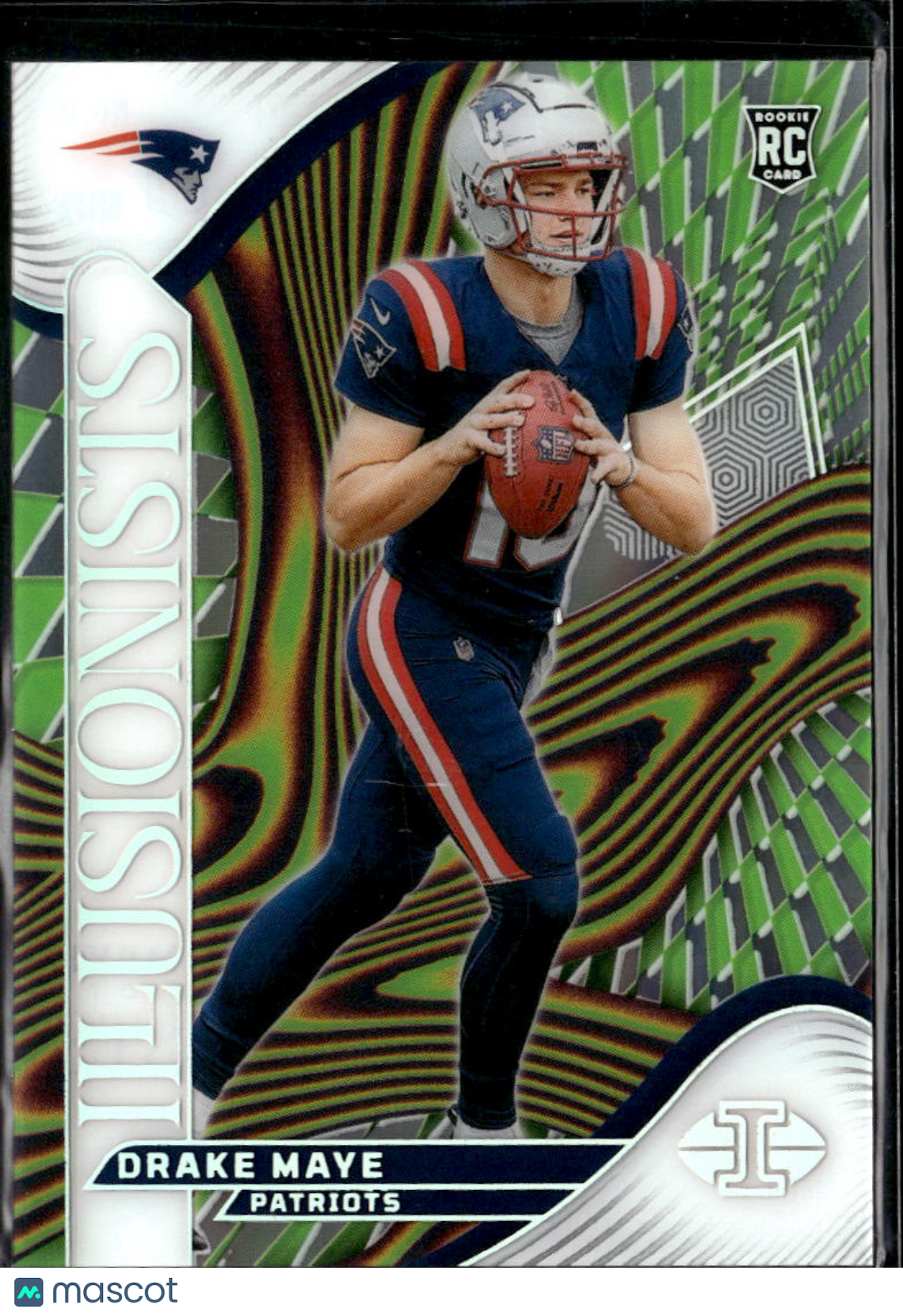 Drake Maye 2024 Illusions Illusionists Holo Rookie RC New England Patriots