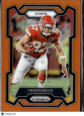 Travis Kelce 2023 Prizm Orange Prizm 24/249 Kansas City Chiefs