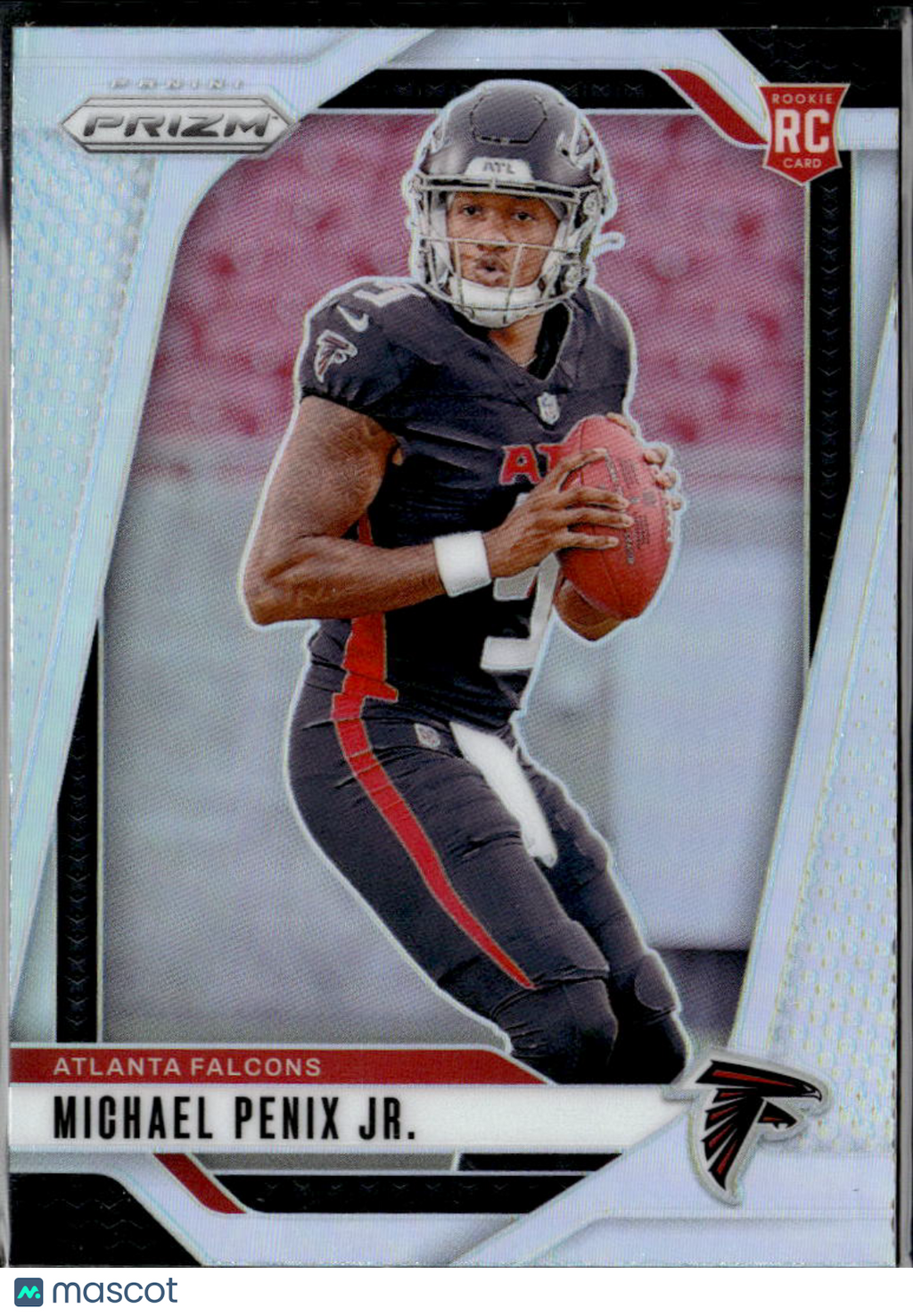 Michael Penix Jr. 2024 Panini Prizm Silver Prizm Rookie RC Atlanta Falcons
