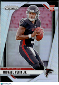 Michael Penix Jr. 2024 Panini Prizm Silver Prizm Rookie RC Atlanta Falcons