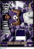Jordan Addison 2023 Absolute 2 Color Jersey Patch RC 18/99 Minnesota Vikings