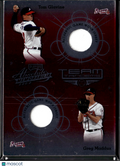 Greg Maddux / Tom Glavine 2012 Absolute Game Worn Jersey Patch Braves
