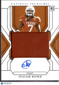 Isaiah Bond 2025  National Treasures Auto Autograph Patch RC /99 Texas Longhorns
