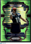 Jaxon Smith-Njigba 2023 Prizm Green Jersey Patch Rookie RC Seattle Seahawks