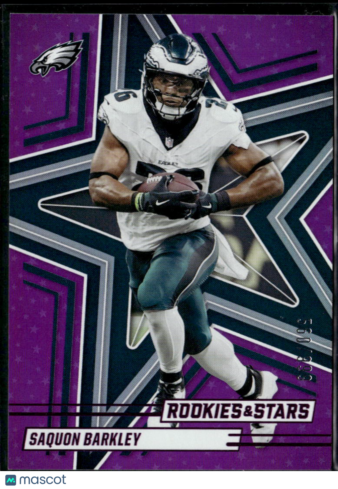 Saquon Barkley 2025 Panini Rookies & Stars Purple Philadelphia Eagles