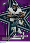 Saquon Barkley 2025 Rookies & Stars Purple 273/999 Philadelphia Eagles