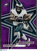 Saquon Barkley 2025 Rookies & Stars Purple 262/999 Philadelphia Eagles