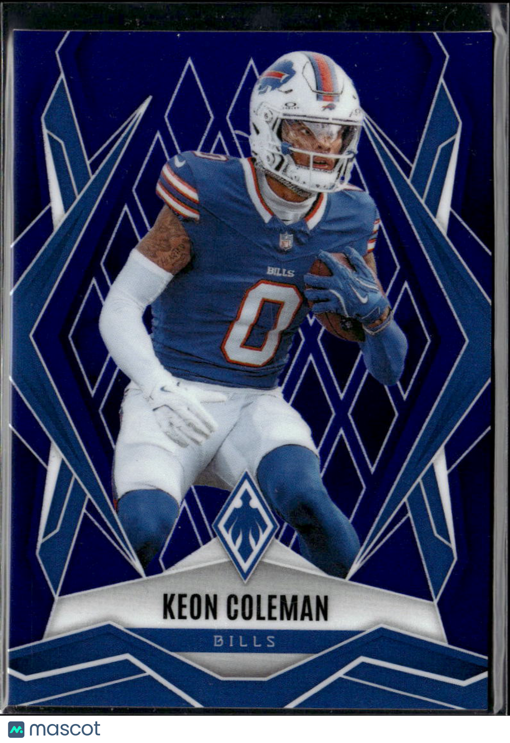 Keon Coleman 2025 Phoenix Blue Prizm 35/50 Buffalo Bills