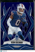 Keon Coleman 2025 Phoenix Blue Prizm 35/50 Buffalo Bills