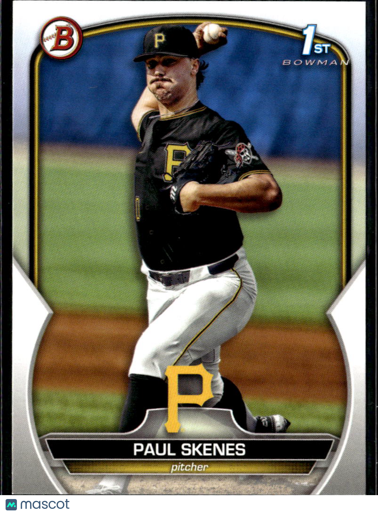 Paul Skenes 2023 Bowman Draft 1st Rookie RC Pittsburgh Pirates
