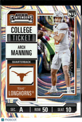 Arch Manning 2025 Contenders Rookie RC Lava 167/199 Texas Longhorns