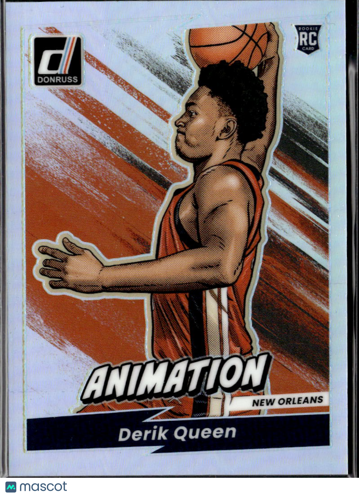 Derik Queen 2025 Donruss Animation SSP CASE HIT Rookie RC New Orleans Pelicans