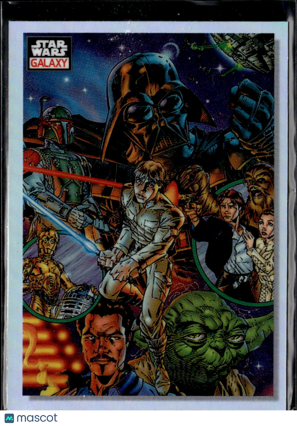 The Star Wars Saga 2023 Topps Star Wars Galaxy REFRACTOR #40
