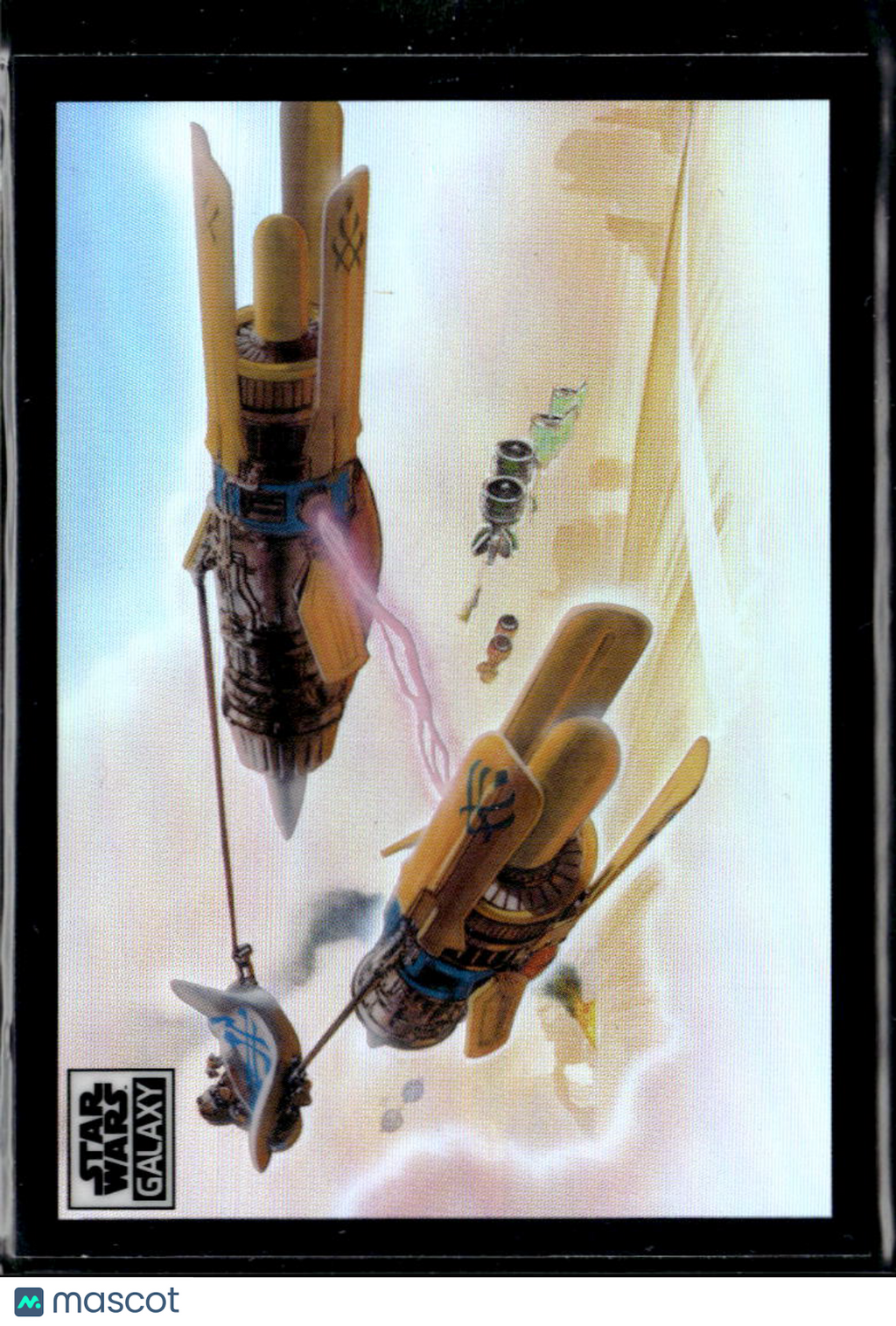 The Boonta Eve Classic Topps Star Wars Galaxy Refractor #69