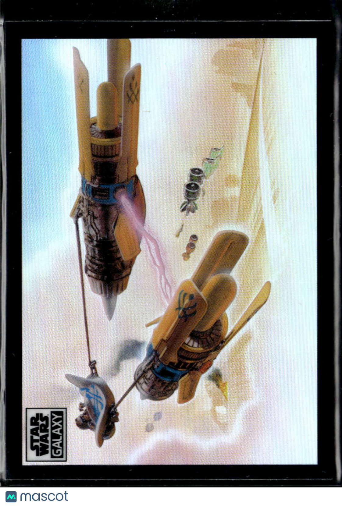 The Boonta Eve Classic Topps Star Wars Galaxy Refractor #69