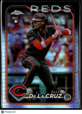 Elly De La Cruz 2024 Topps Chrome Prism Refractor Rookie RC Cincinnati Reds