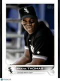 Frank Thomas 2022 Topps Series 2 Image Variation SSP Chicago White Sox