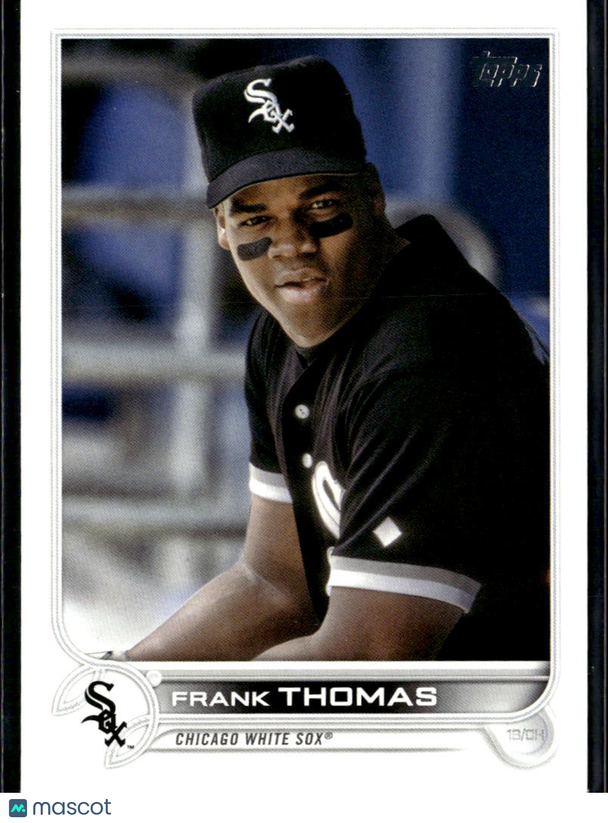 Frank Thomas 2022 Topps Series 2 Image Variation SSP Chicago White Sox