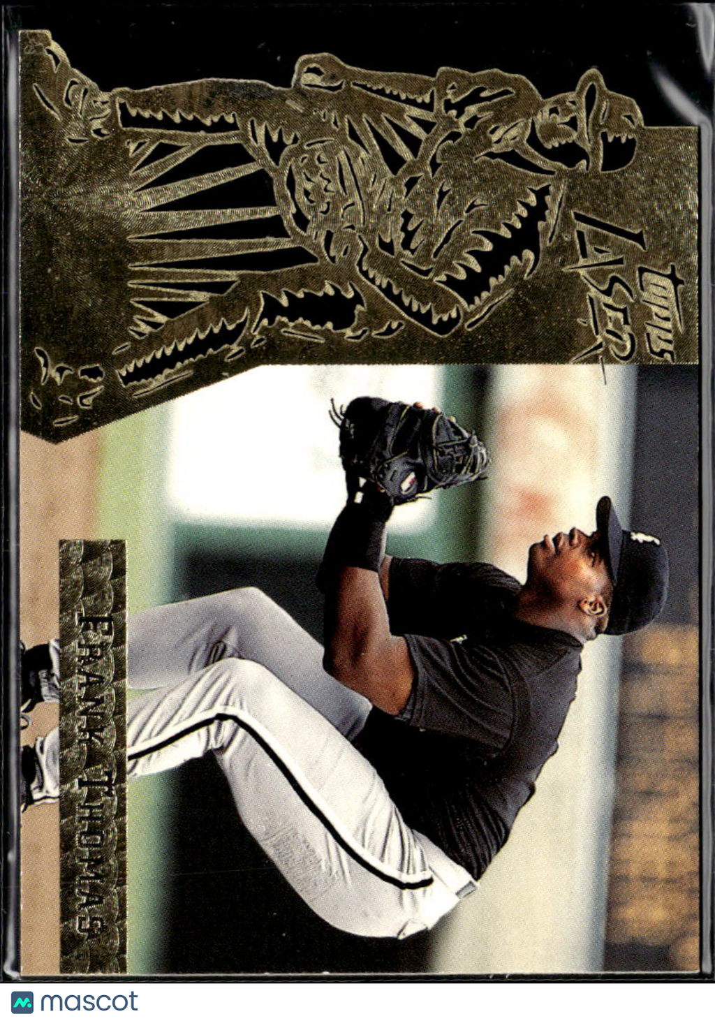 Frank Thomas 1991 Topps Laser Insert Chicago White Sox
