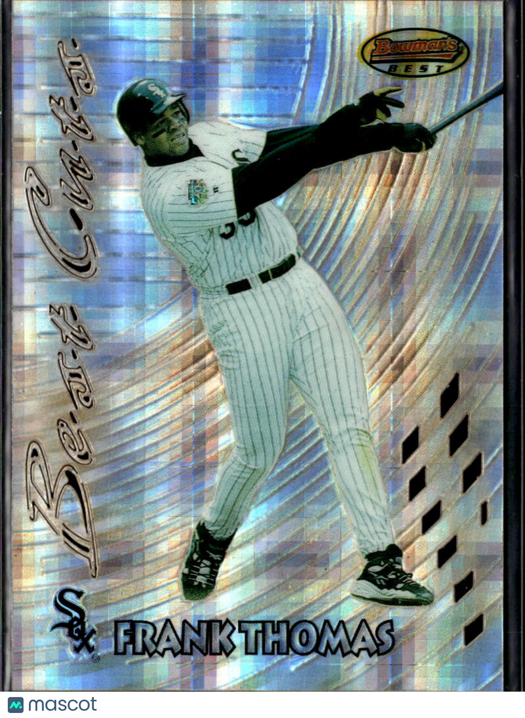 Frank Thomas 1997 Bowman's Best Best Cuts Atomic Refractor Chicago White Sox