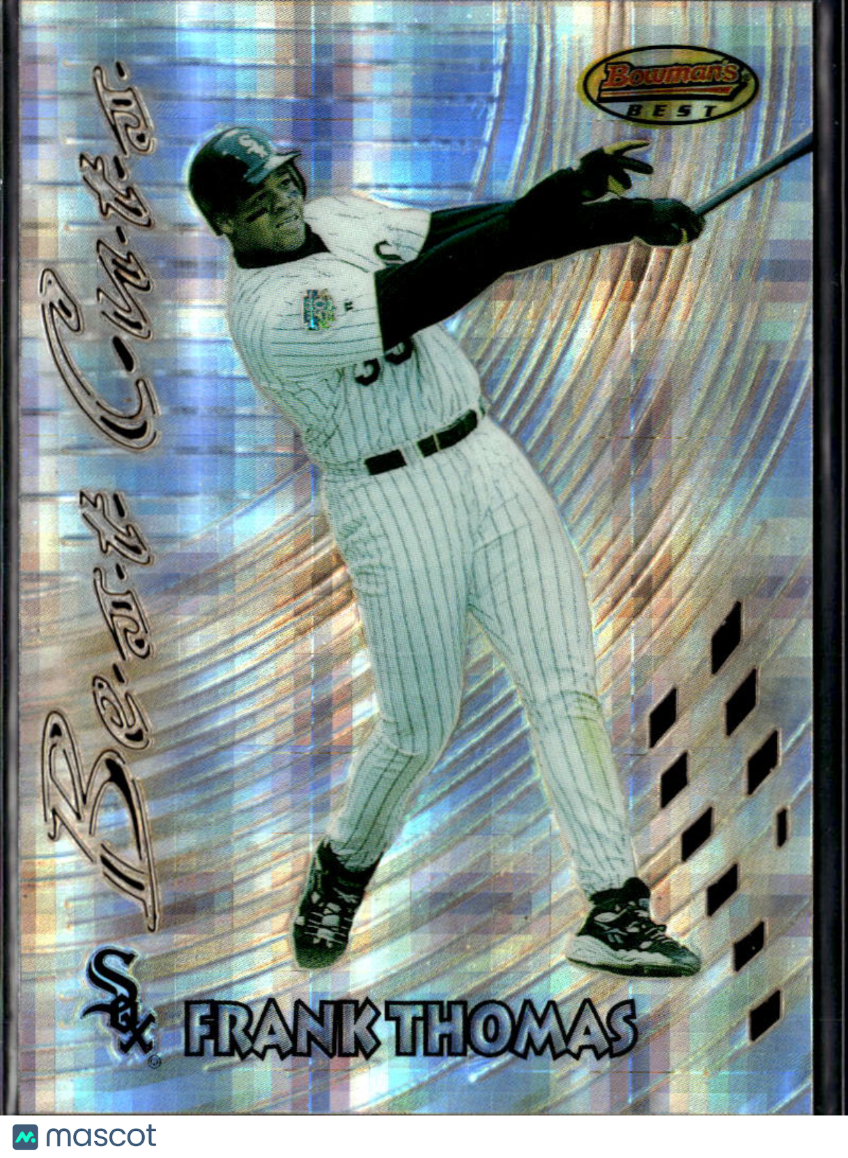 Frank Thomas 1997 Bowman's Best Best Cuts Atomic Refractor Chicago White Sox