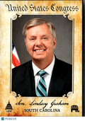 Lindsey Graham 2023 Fascinating Cards United States Congress #079