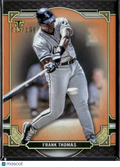 Frank Thomas 2022 Topps Triple Threads Amber 19/199 Chicago White Sox