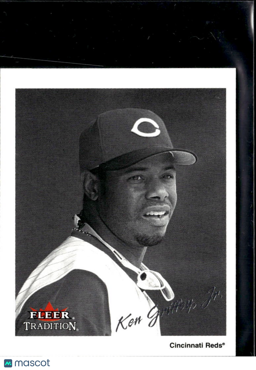 Ken Griffey Jr. 2003 Fleer Tradition Black & White Mini 1695/1936 Reds