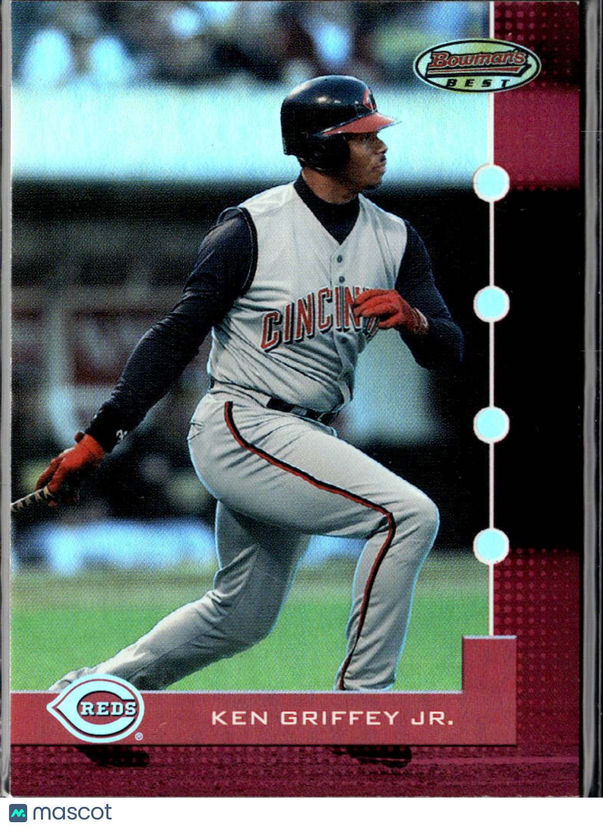 Ken Griffey Jr. 2005 Topps Bowman's Best Red 17/199 Cincinnati Reds