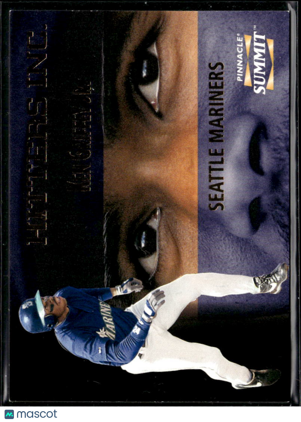 Ken Griffey Jr. 1996 Pinnacle Summit Hitters Inc. 0069/4000 Seattle Mariners