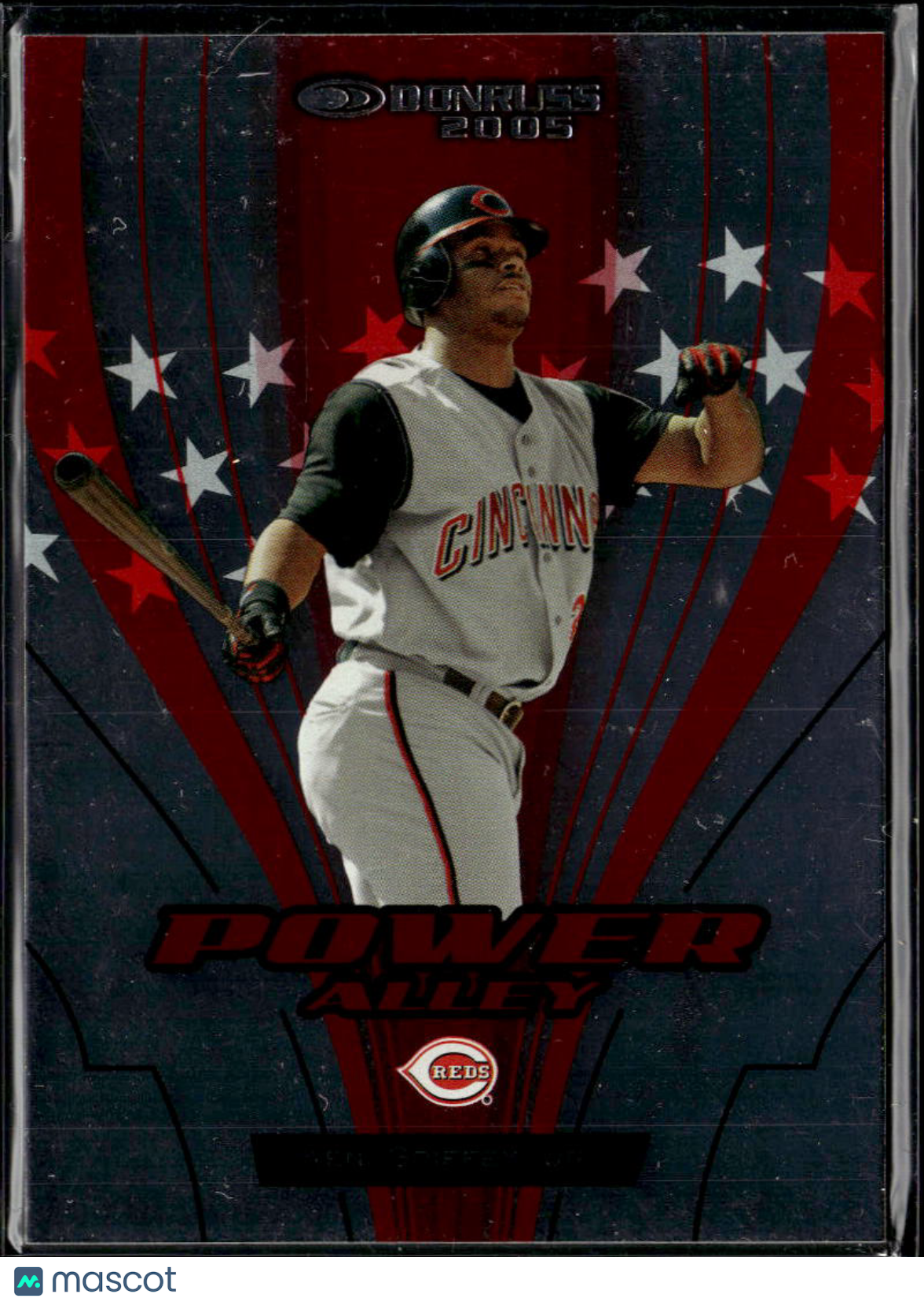 Ken Griffey Jr. 2004 Donruss Power Alley 0957/2500 Cincinnati Reds